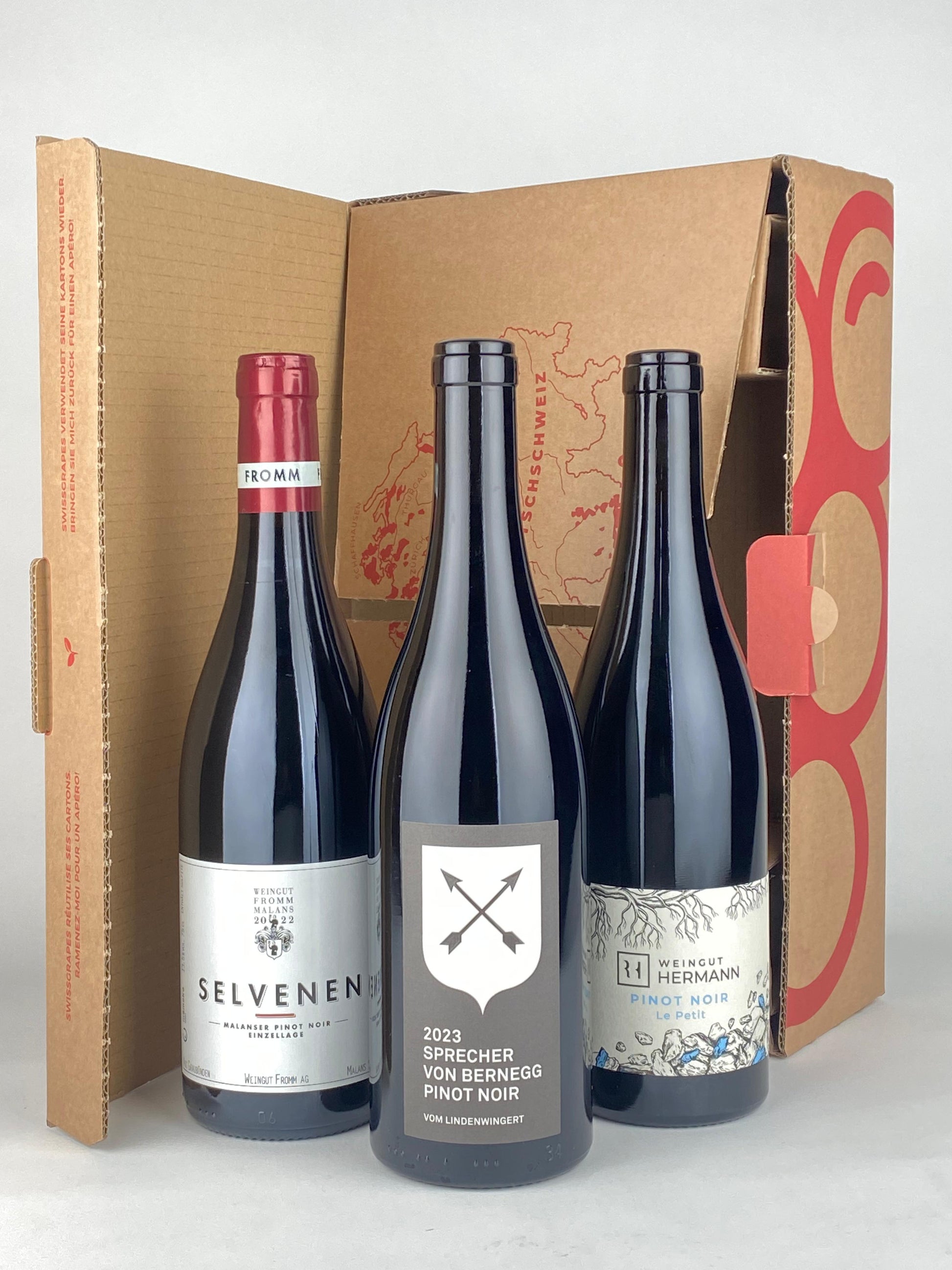 Graubünden<br>Geschenkbox mit 3 Flaschen