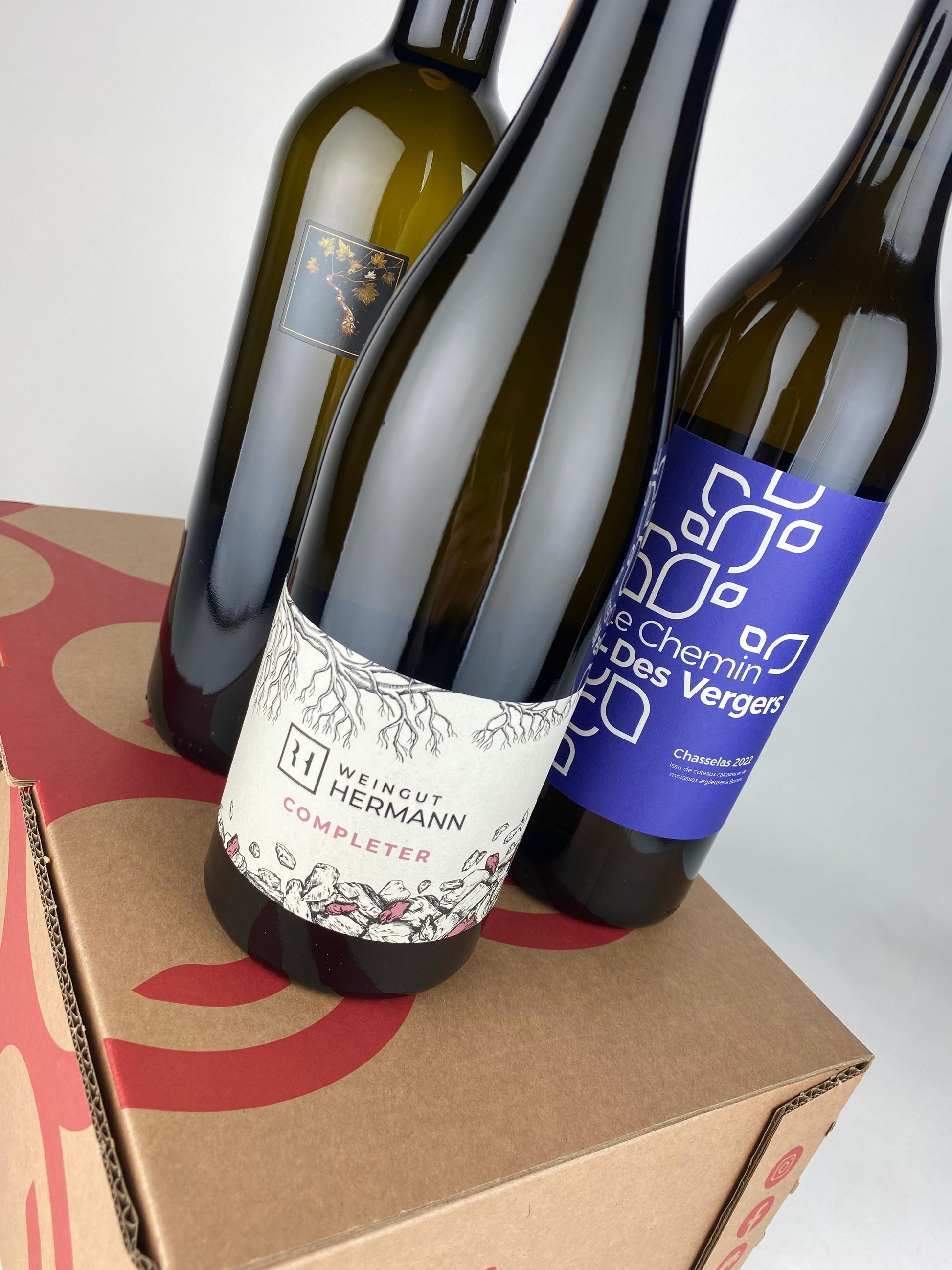 Schweizer einheimische Weissweine<br>3-Flaschen-Geschenkbox