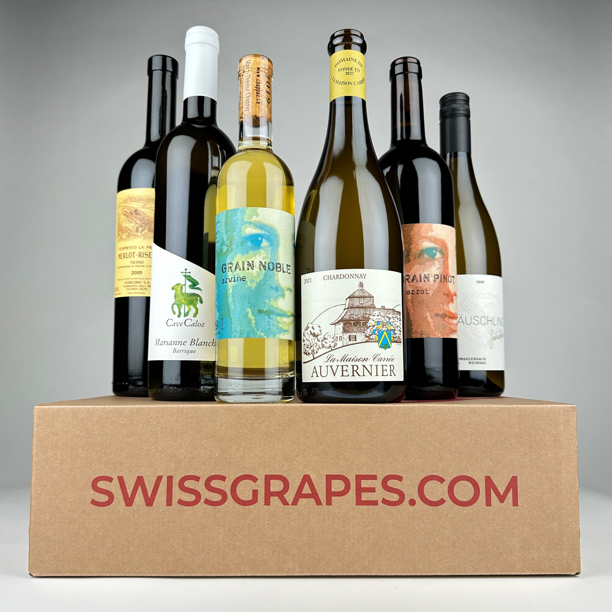 WHITE JANUARY, Coffret cadeau vin suisse