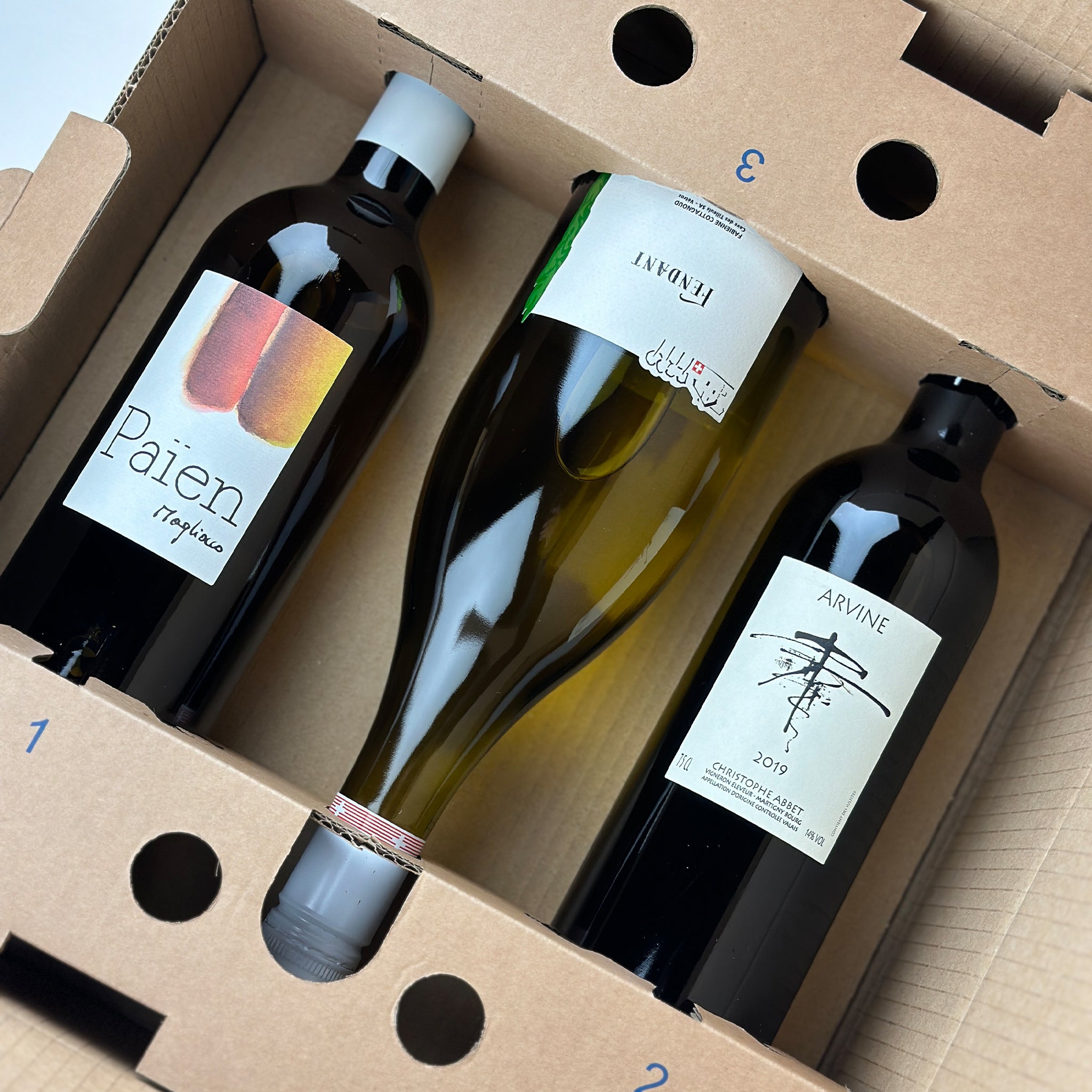 Michael Broger, Coffret cadeau vin suisse