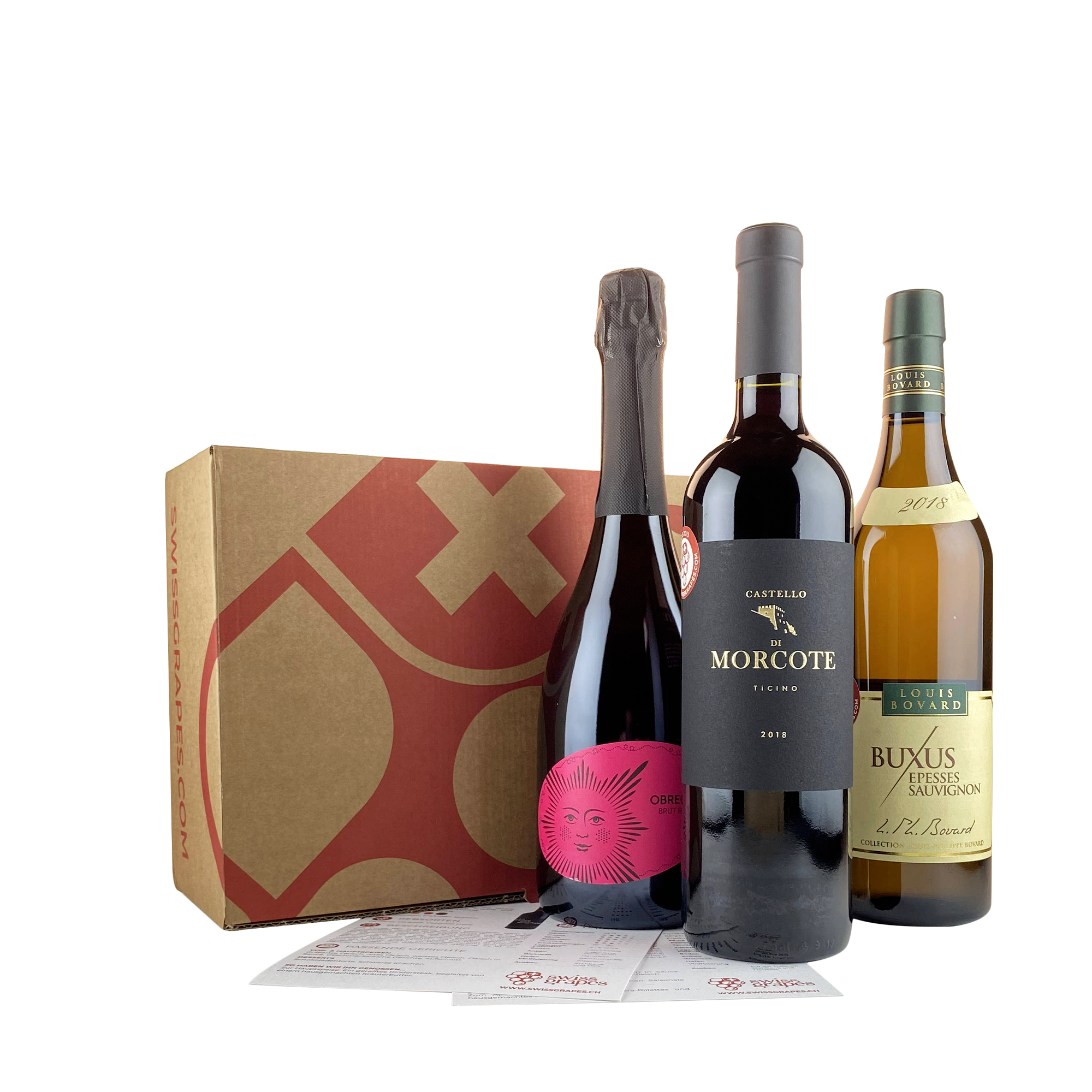 Coffret Cadeau Champagne de Vignerons Box 3 Bouteilles