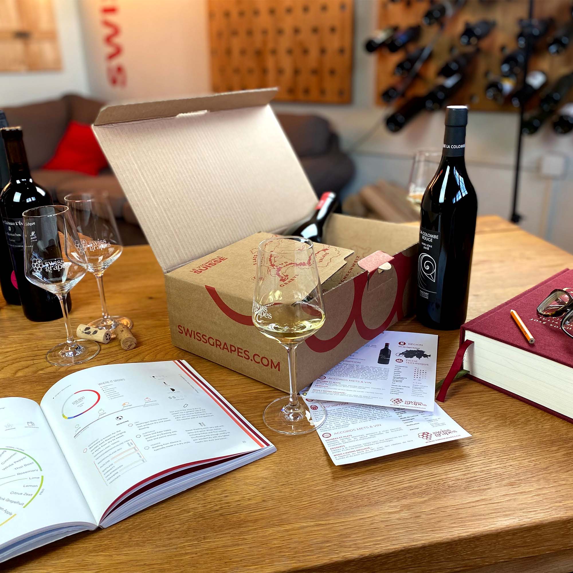 Grandes occasions, Coffret cadeau vin suisse